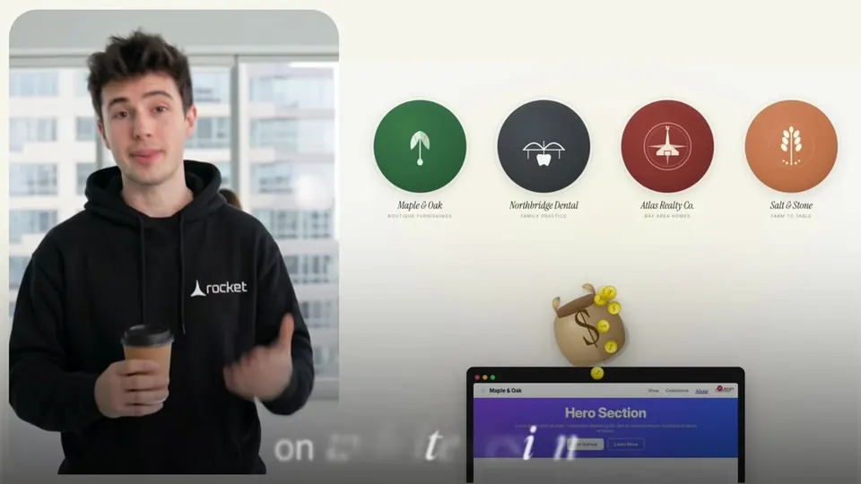 Rocket ad: concept F